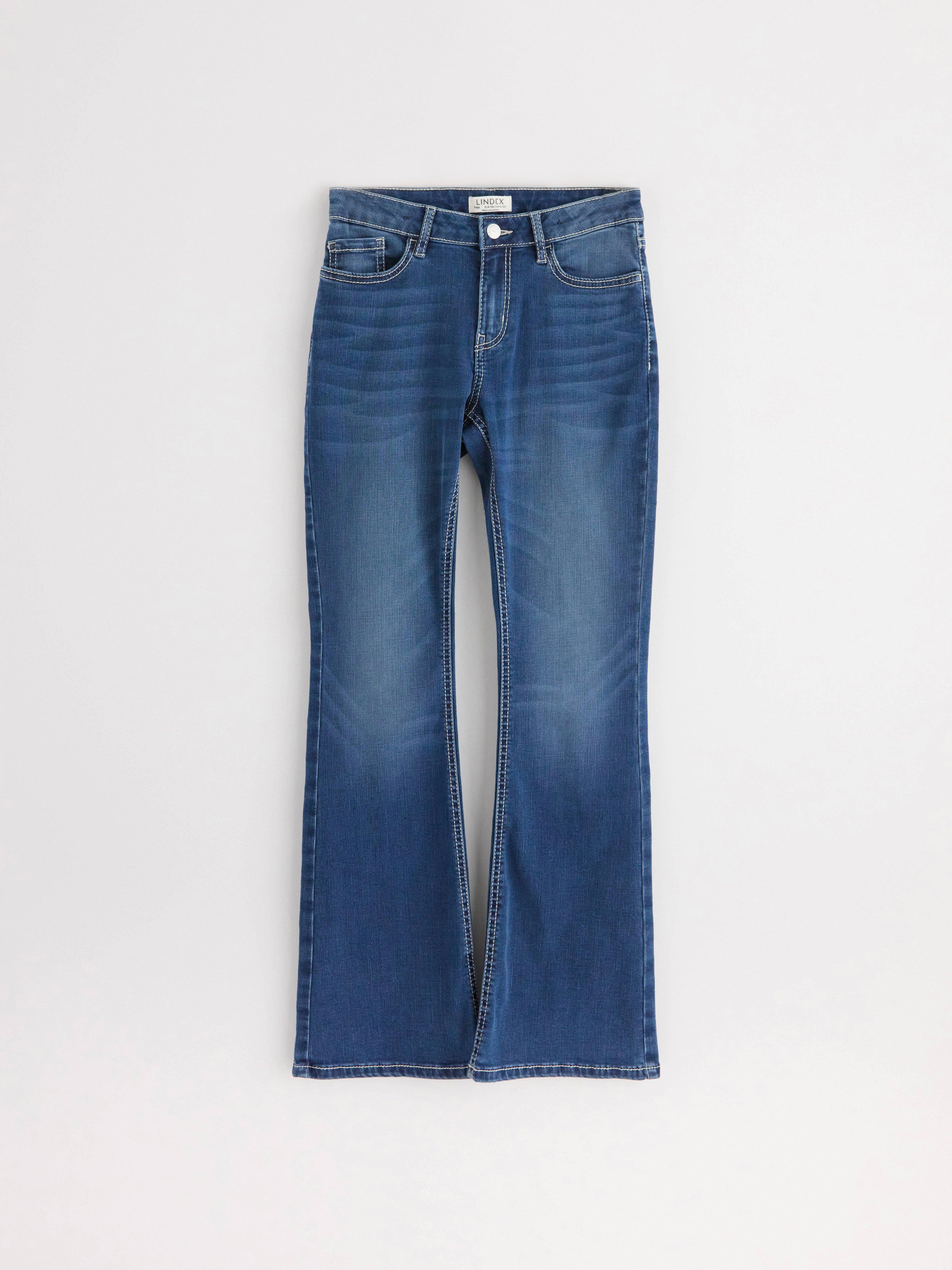 H&m mini clearance flare high jeans