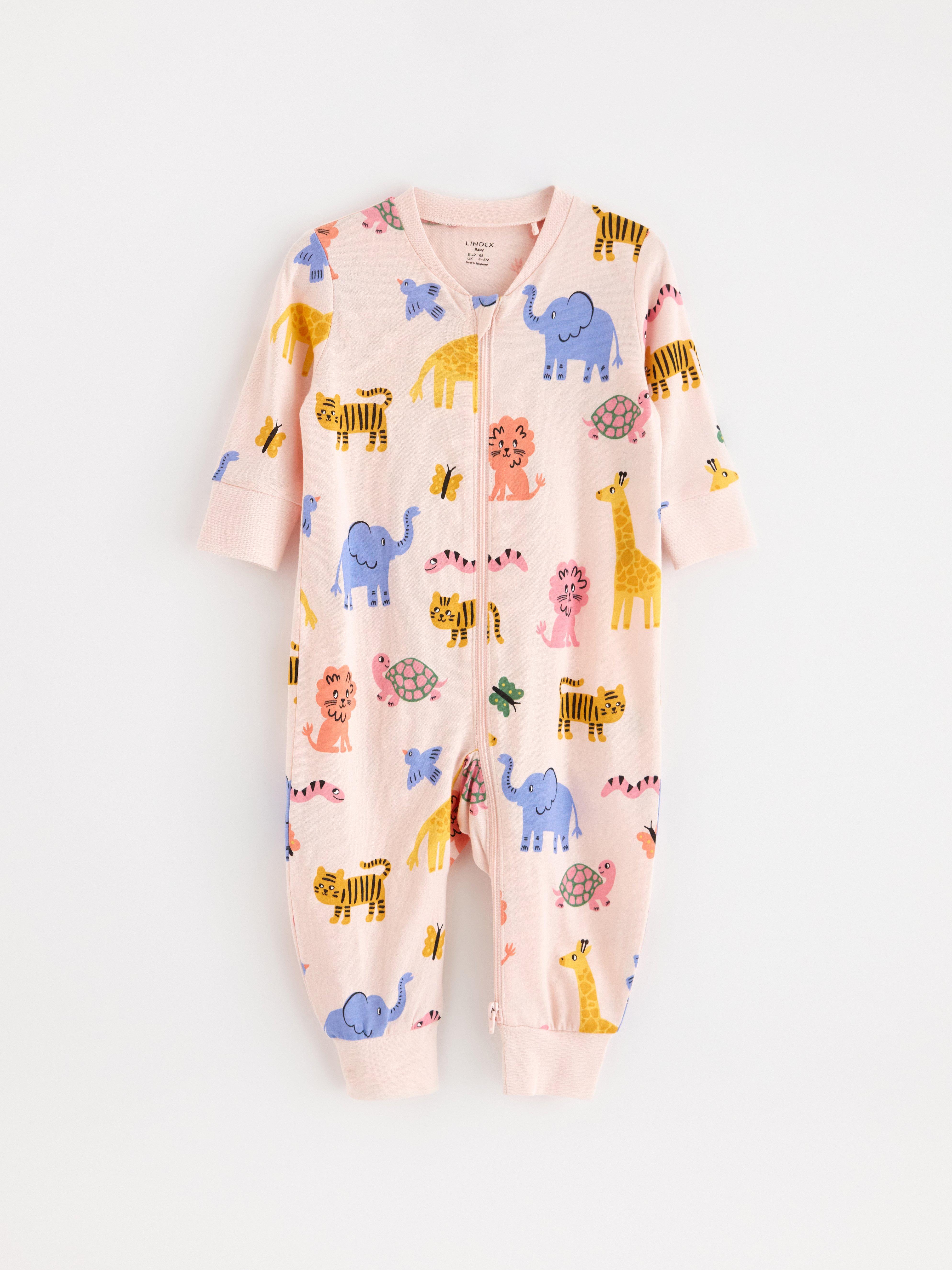 Pyjamas with animal print | Lindex