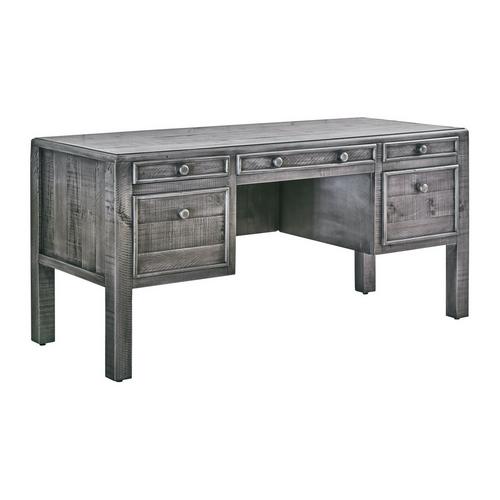 Leo Desk in Industrial Grey