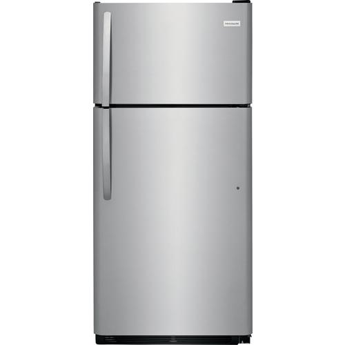 18 cu. ft. Top Mount Refrigerator- Stainless Steal