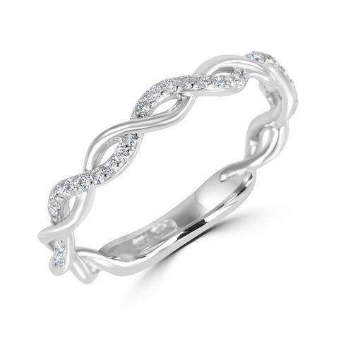 10K .12cttw Diamond Band-SZ 9