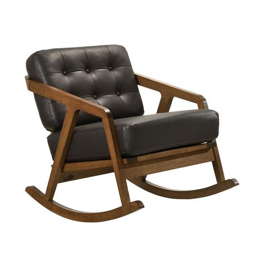 Ingram Rocker Chair - Brown