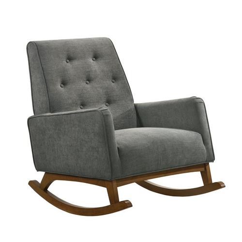 Marius Rocker Chair - Dark Grey