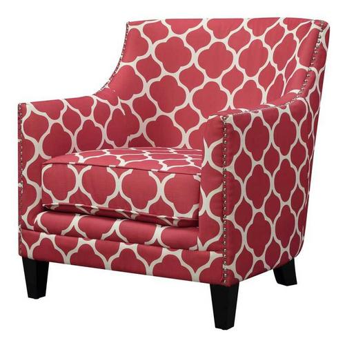 Dinah Accent Chair - Red