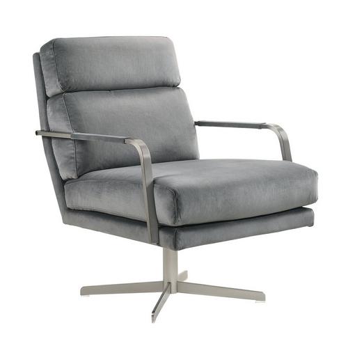 Kota Swivel Accent Chair - Gray