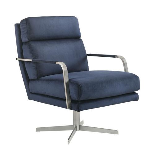 Kota Swivel Accent Chair - Blue