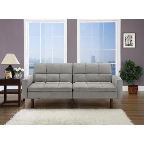 Kennedy Sofa Convertible-Gray