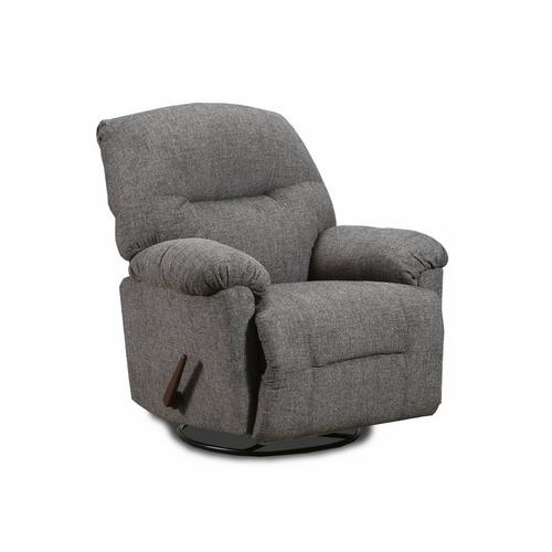 Gamechanger Swivel Recliner - Pewter