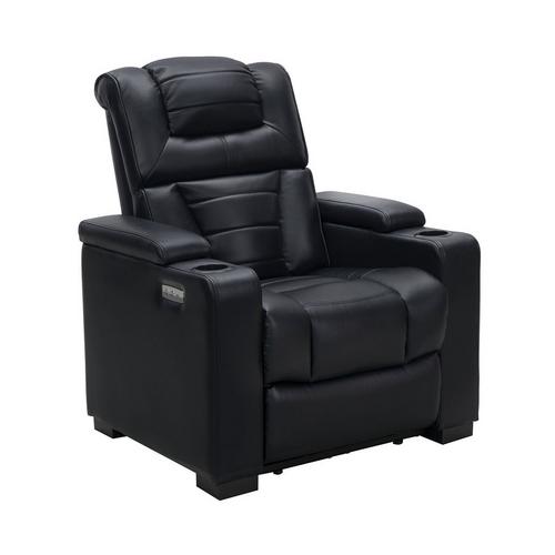 Galaxy Power Theater Chair - Black
