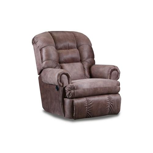 Alyssa Big Man Recliner - Coffee