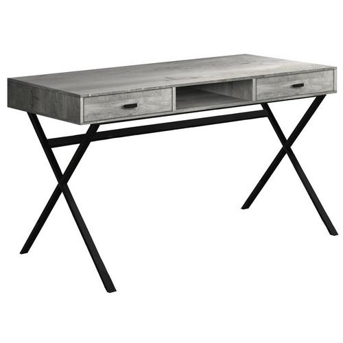 Monarch Desk 48" - Grey/Black