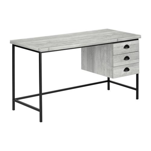 Monarch Desk 55" - Grey/Black