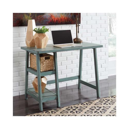 Mirimyn Home Office Small Desk - Teal