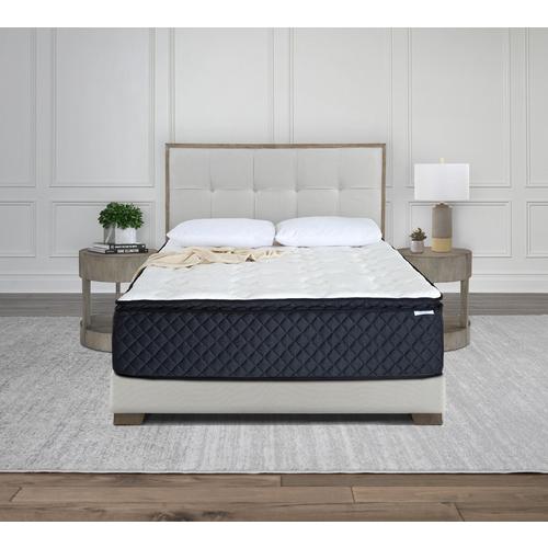 14" Queen Pillow Top Medium Plush Charcoal Infused Memory Foam Mattress
