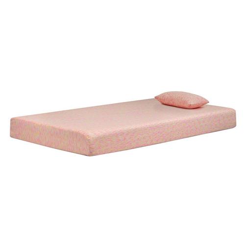 iKidz Pink Twin Firm Mattress & Pillow w/ Protector