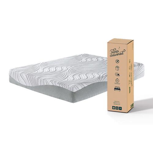 10" Peak Full Medium Memory Foam Mattress w/ Protector