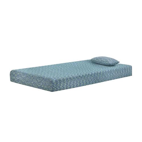 iKidz Blue Firm Mattress & Pillow w/ Protector