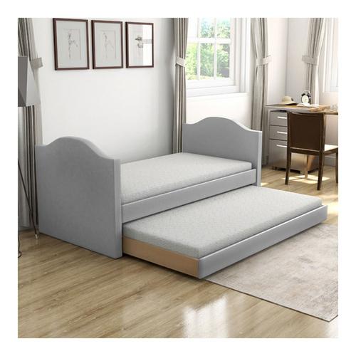 Bellflower Twin Daybed w/Trundle - Grey