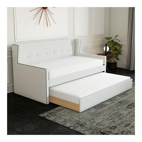 Camelia Twin Daybed w/Trundle - White