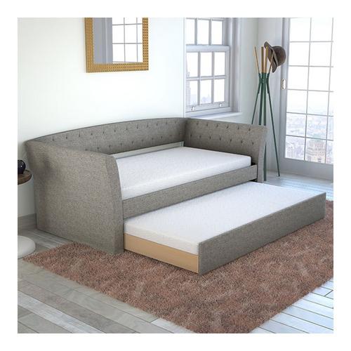 Twin Wisteria Daybed w/Trundle - Gray 