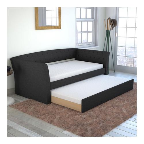 Wisteria Twin Daybed w/Trundle - Black