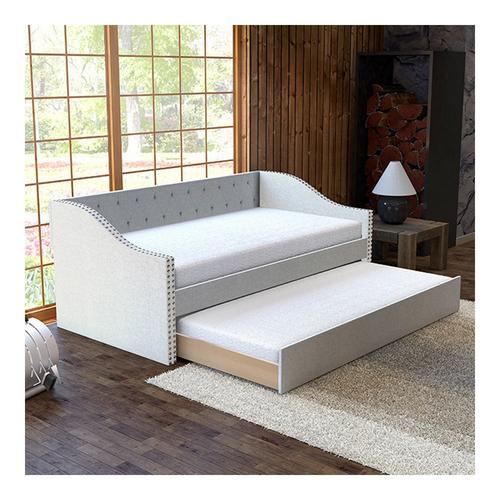 Tulip Twin Daybed w/Trundle - White