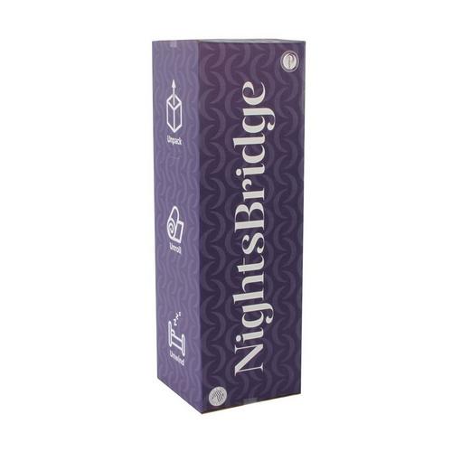 Nightsbridge 12" Queen Plush Hybrid Mattress in a Box & Protector