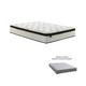 Cross Sell Image Alt - 12" Euro Top Ultra Plush King Hybrid Mattress in a Box w/ 9" Foundation & Protectors