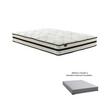 Cross Sell Image Alt - 10" Tight Top Medium Queen Hybrid Mattress in a Box with 9" Foundation