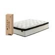 Cross Sell Image Alt - 12" Euro Top Ultra Plush Twin Hybrid Mattress in a Box with Platform Frame