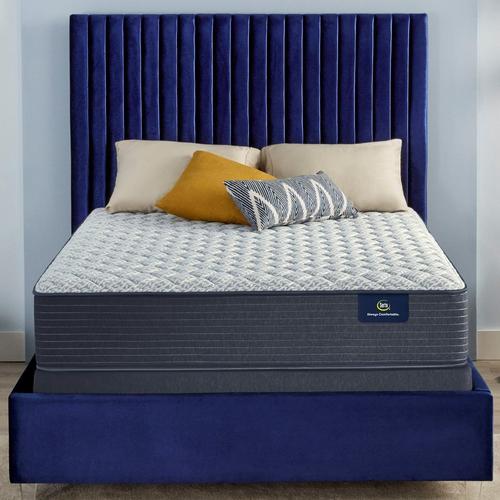 12" Serene Sky Firm Tight Top Full Mattress with 9" Foundation
