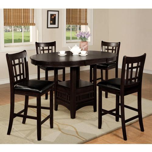 5-Piece Hartwell Counter Height Dining Espresso