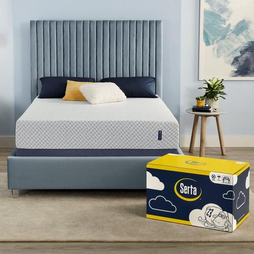 10" Tight Top Medium Gel Memory Foam Queen Mattress in a Box