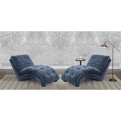 Two Dominick Chaise Loungers