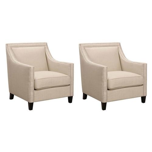 Set of 2 Erica Heirloom Chairs - Natural