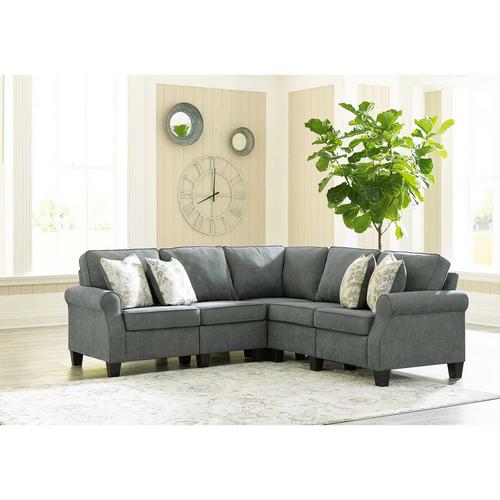 Alessio Modular Sectional - Charcoal