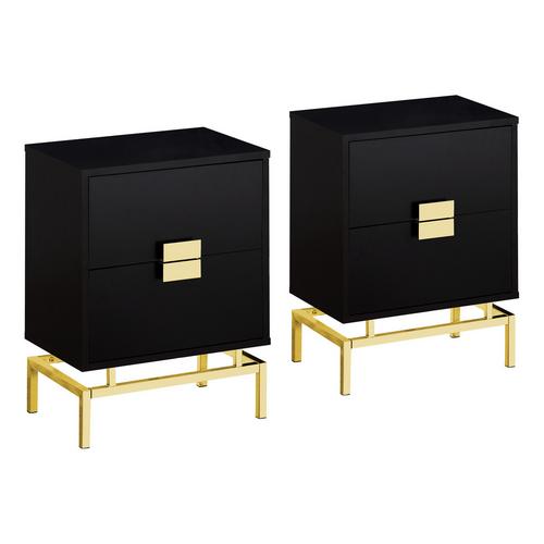 Set of Two Accent Tables 24" Height