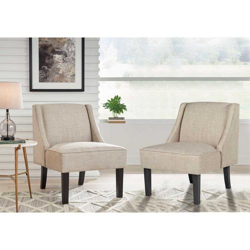 2 - Piece Janesley Accent Chair Set - Beige