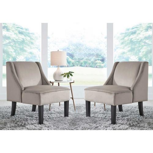 2 - Piece Janesley Accent Chair Set - Taupe