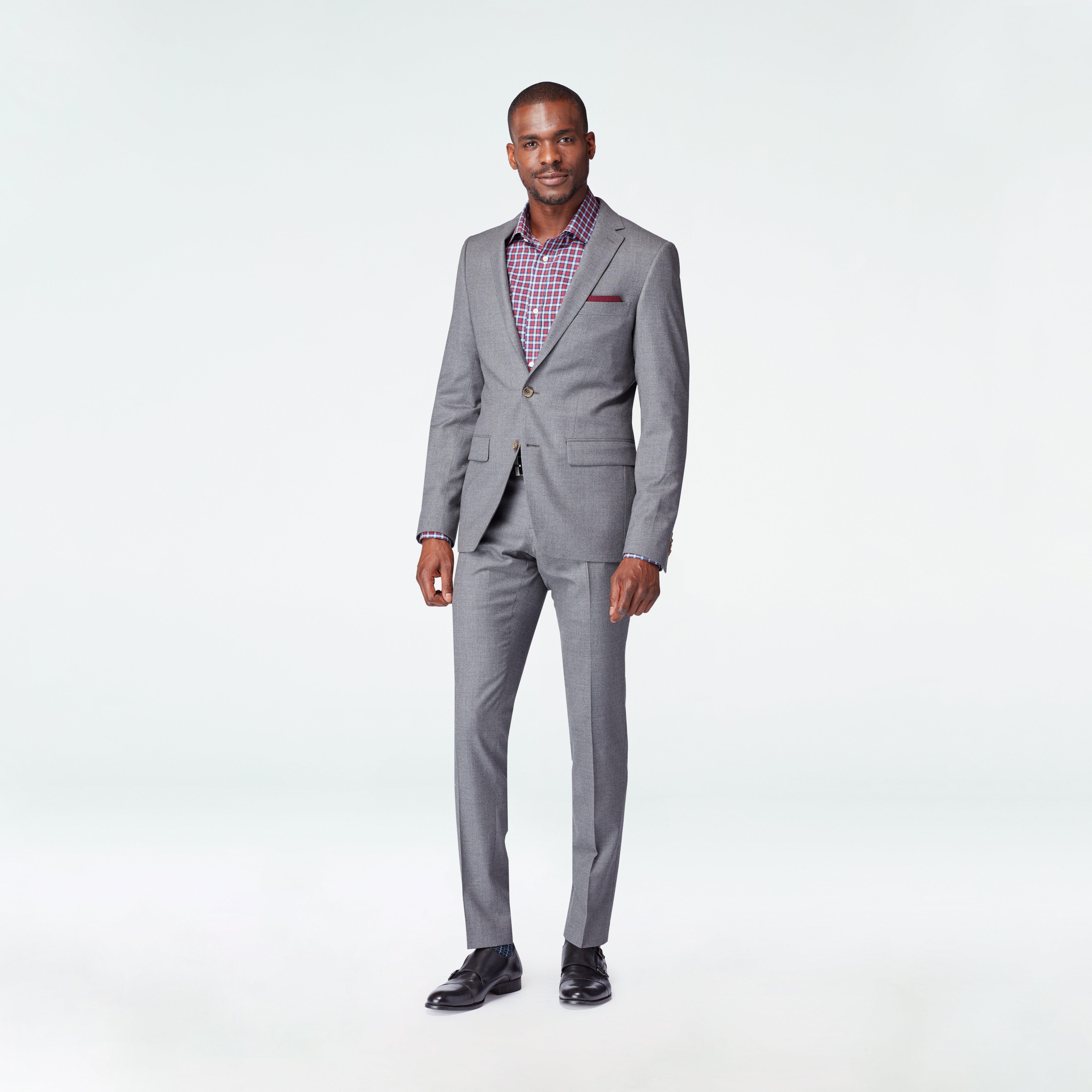 Hayward Flannel Gray Suit