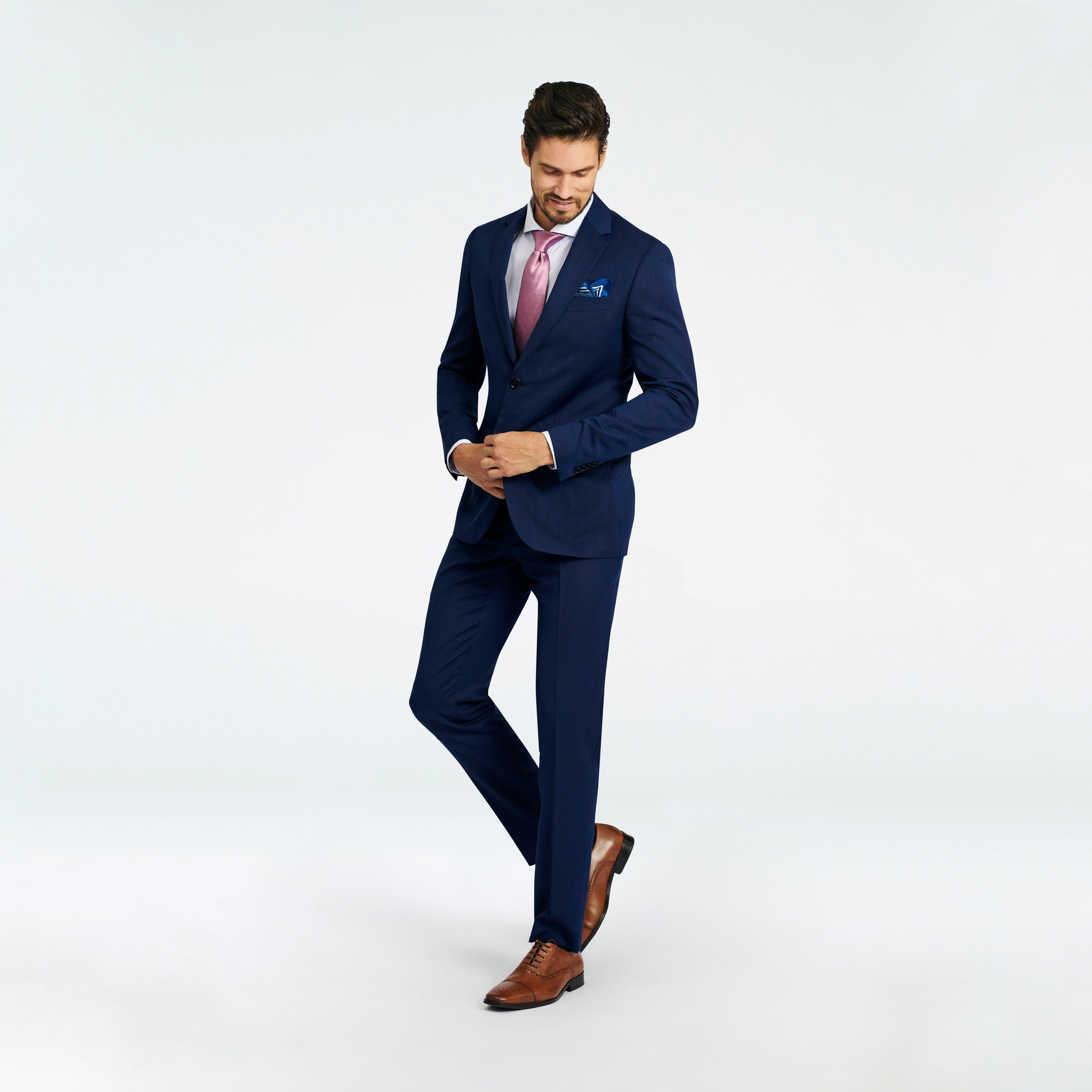 Mens 2024 navy suit