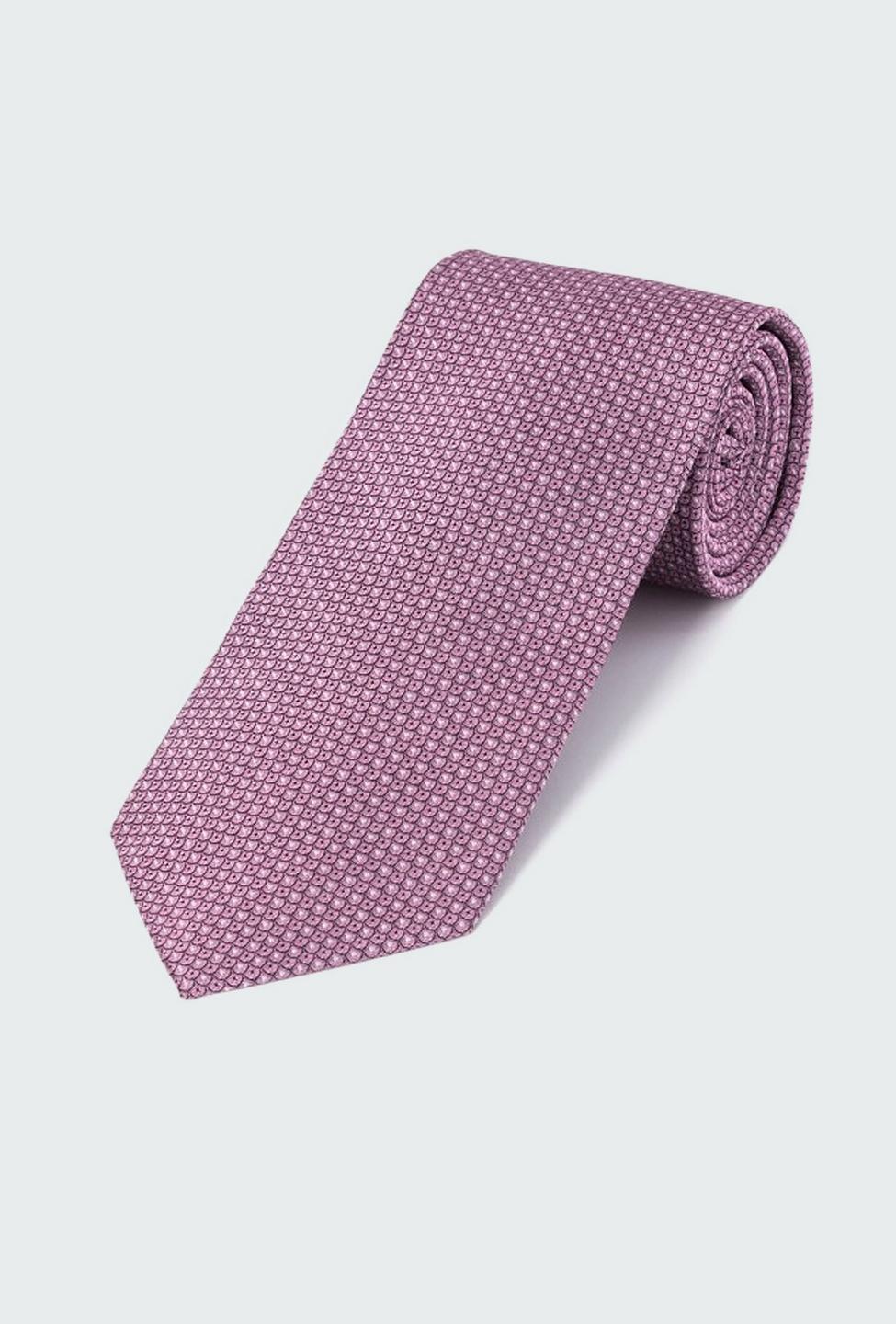Pink Micro Foulard Tie