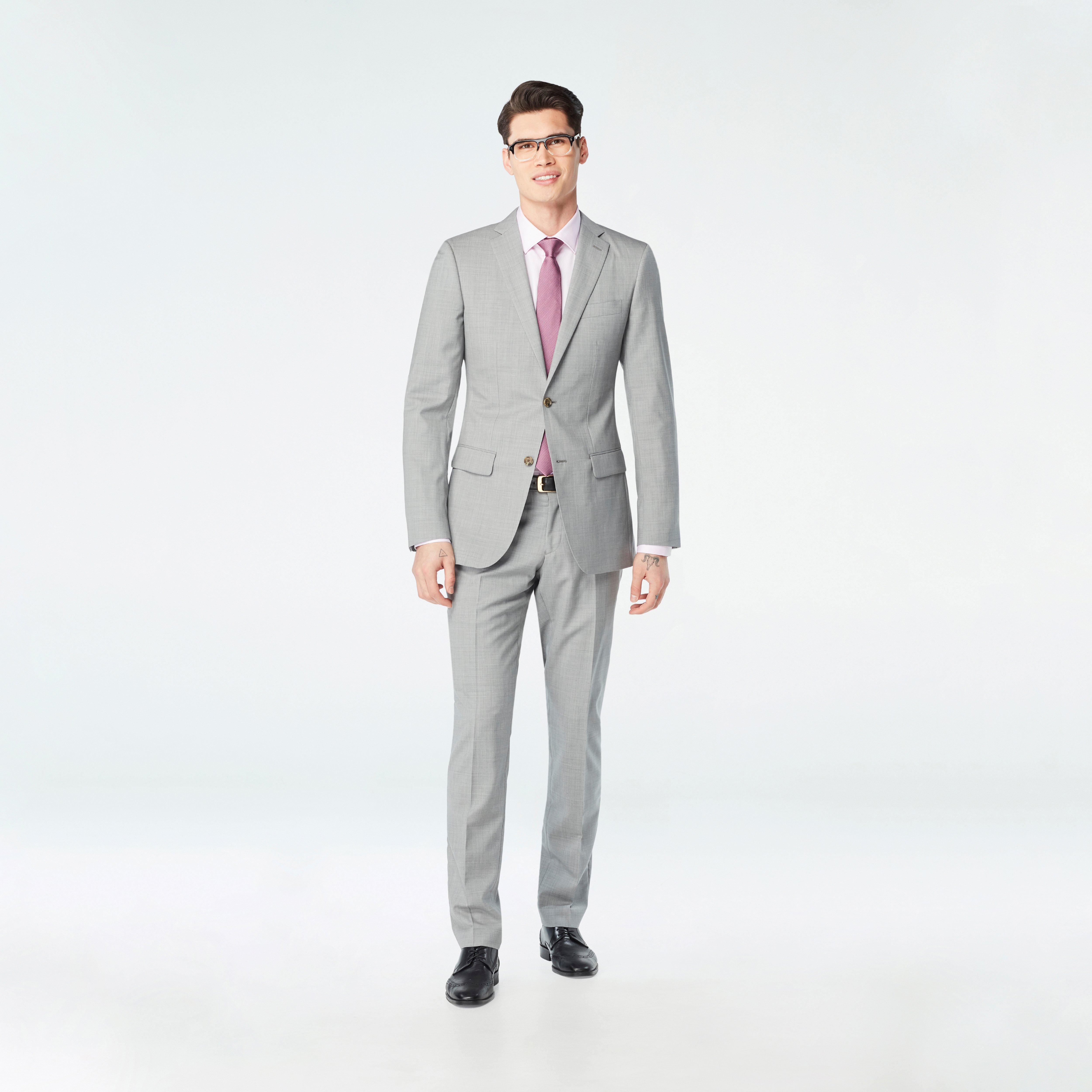 gray colour suit ladies