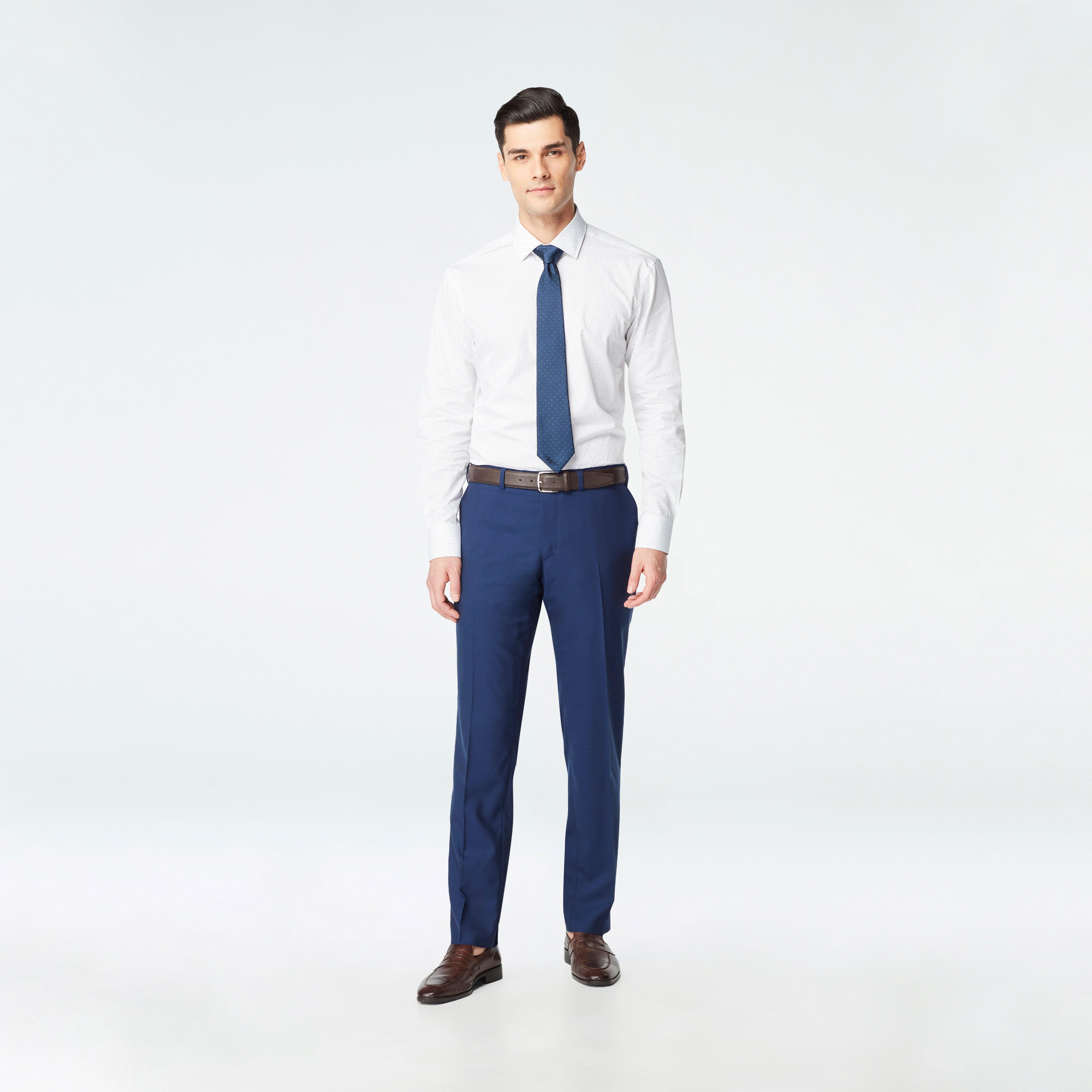 Chatham Dark Navy Suit Pants