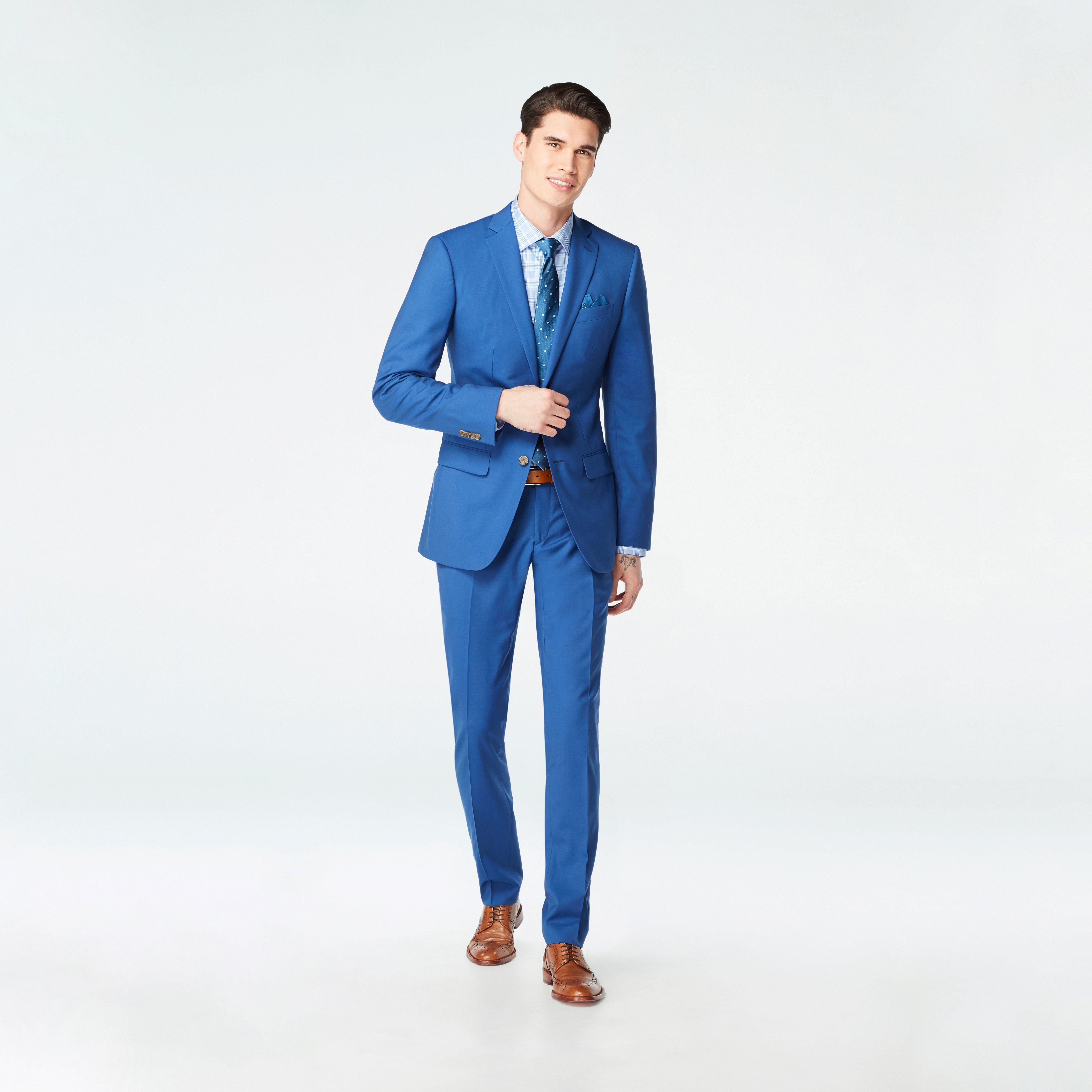Chatham Deep Blue Suit