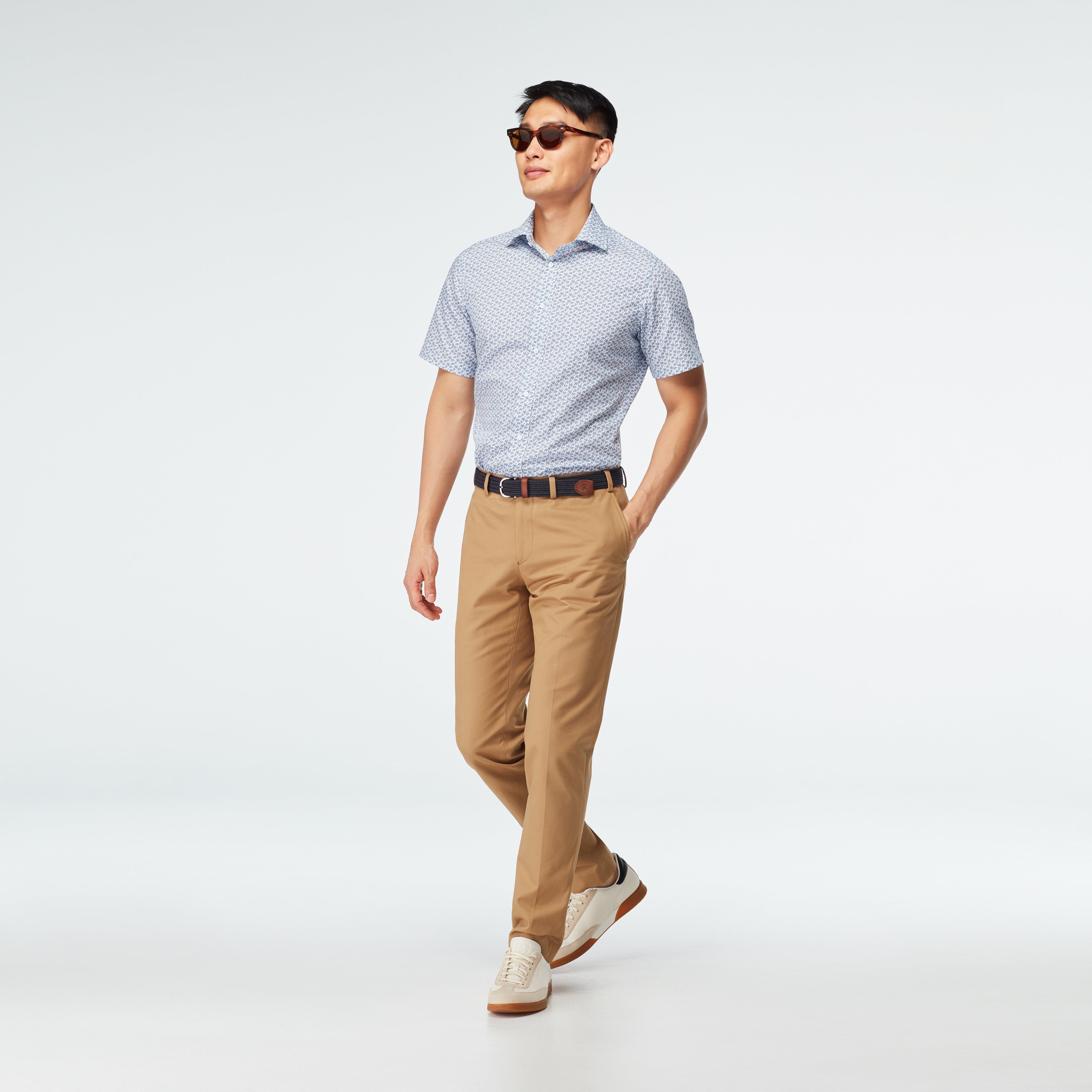 Murano Wardrobe Essentials Evan Extra Slim Fit Flat Front Tapered Leg Chino  Dress Pants | Dillard's