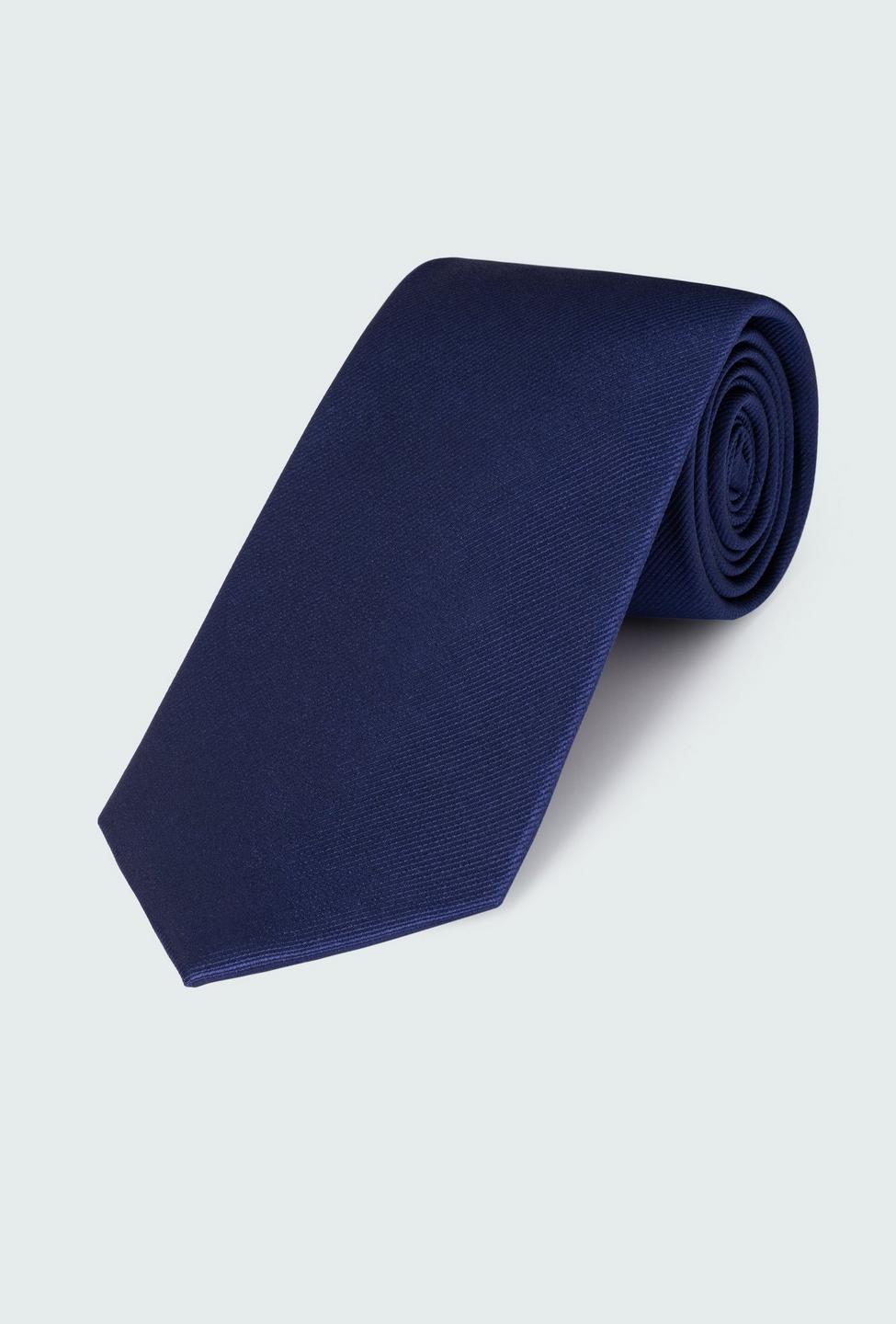 Deep Blue Silk Tie