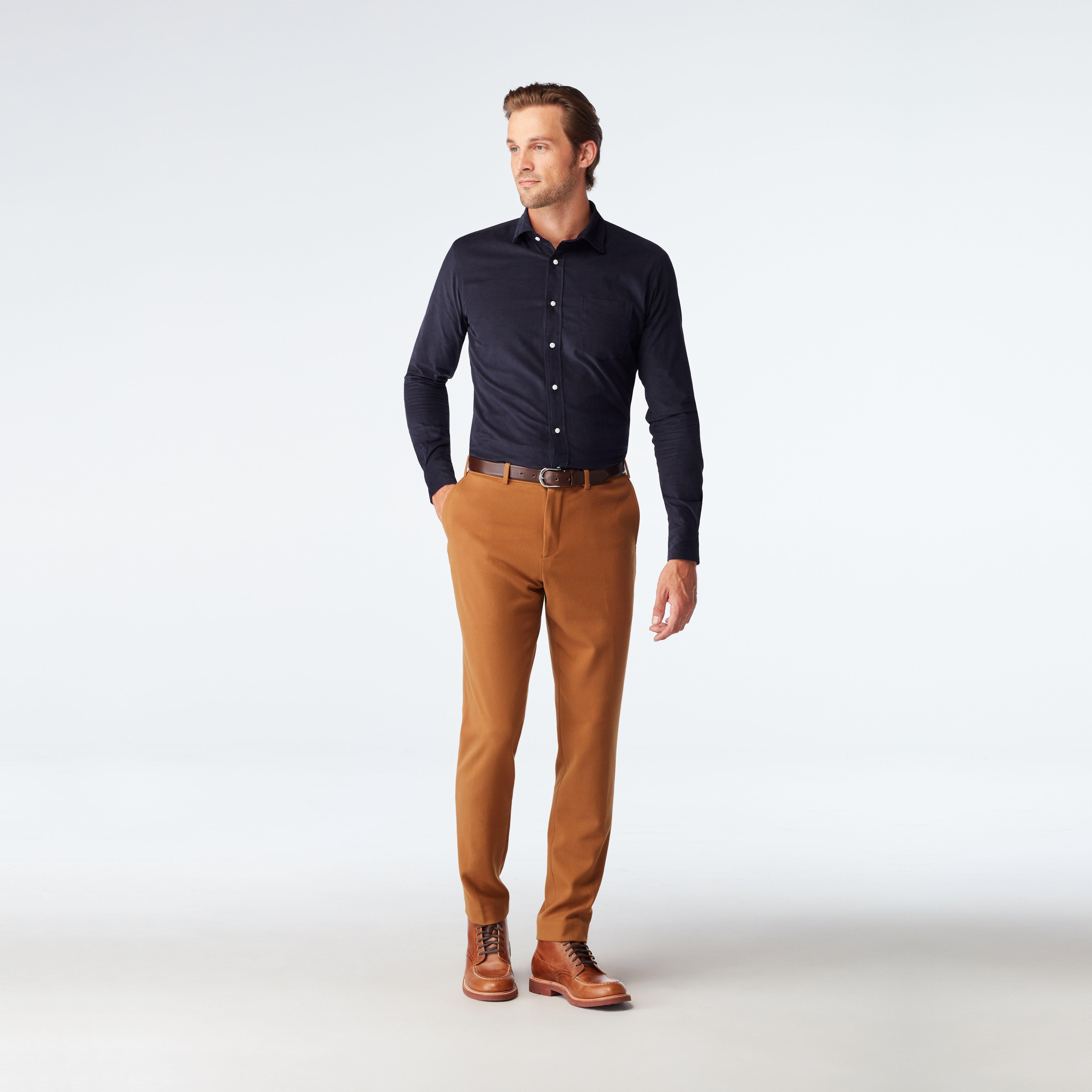 Fleetwood Moleskin Tobacco Casual Pants