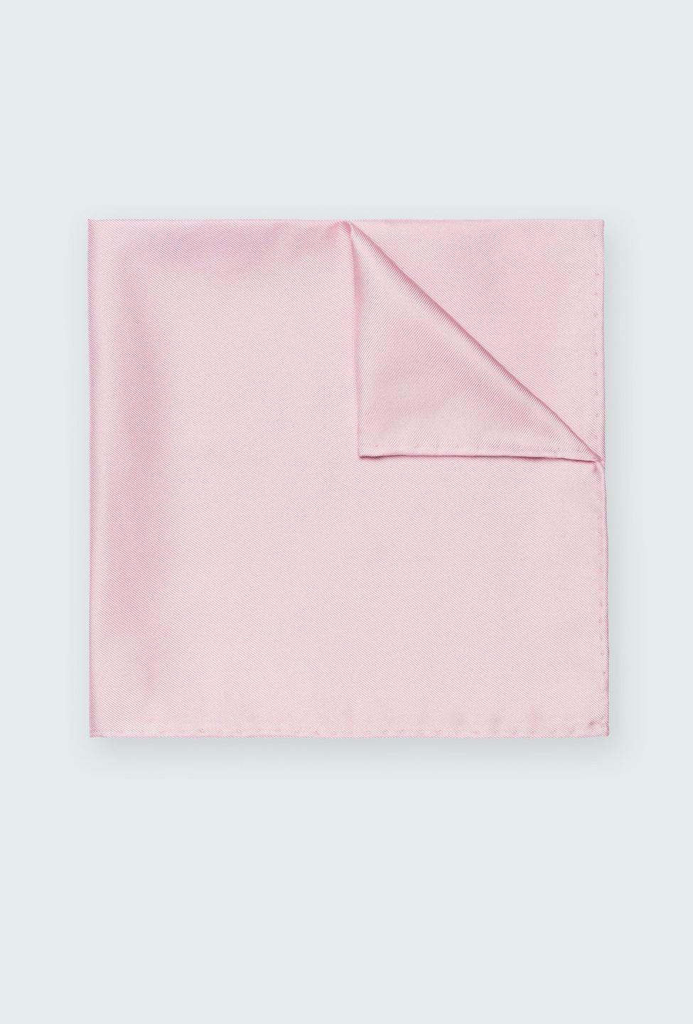 Blush Rose Silk Pocket Square