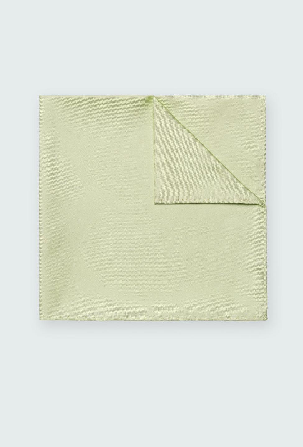 Sage Green Silk Pocket Square